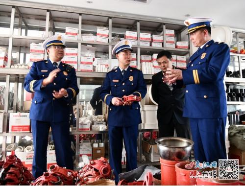 宜春市消防救援支队开展“3.15”消防产品联合检查行动